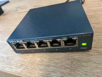 TP-Link TL-SG105 Gigabit Switch - 5 Poorten beschikbaar voor biedingen