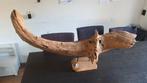 Teak houten object, Ophalen, Zo goed als nieuw
