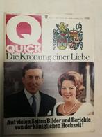 tijdschrift Quick 20 maart 1966 Duitstalig  Beatrix en Claus, Gelezen, Ophalen