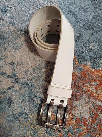 Cowboys Belt leren riem dubbele gesp 85cm gratis verzenden beschikbaar voor biedingen