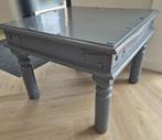 GRATIS AF TE HALEN: houten, vierkant tafeltje, Ophalen, Gebruikt, 50 tot 100 cm, Vierkant