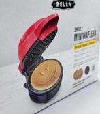 Bella Mini Smiley Waffle Maker waffels waffel-machine NIEUW, Uitneembare platen, Nieuw, Ophalen of Verzenden, H