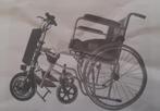 Universele rolstoel trike motor Elektrische HandBike 25+Kmpu, Ophalen of Verzenden, Inklapbaar, Nieuw, Handbewogen rolstoel