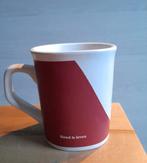 Sanquin bloedvoorziening beker keramiek mok bloed is leven b, Gebruikt, Keramiek, Ophalen of Verzenden, Overige stijlen