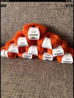10 Bollen Lang Yarns Poseidon kleur 59, Verzenden, Zo goed als nieuw, Breien of Haken, Wol of Garen