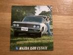 Mazda 1500 Estate Brochure -, Ophalen of Verzenden, Gelezen, Mazda