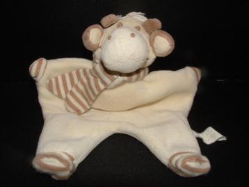 HAPPY HORSE KOE SEBASTIAAN KNUFFELDOEKJE VELOURS WIT/BEIGE M beschikbaar voor biedingen