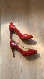 Bally rode pumps met hoge hakken, Ophalen of Verzenden, Zo goed als nieuw, Schoenen met hoge hakken, Rood
