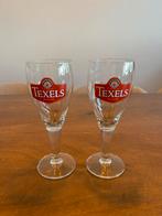2 Texels bierglazen, Verzamelen, Ophalen, Zo goed als nieuw, Bierglas
