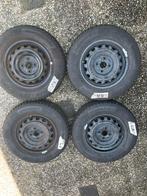 Winterbanden op stalen velg Toyota Yaris, 14 inch, Gebruikt, 175 mm, Banden en Velgen