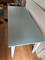 Houten tafel 140x60, Huis en Inrichting, Tafels | Eettafels, Ophalen, Gebruikt, 100 tot 150 cm, 50 tot 100 cm