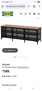 fjallbo tv meubel, Ophalen, Gebruikt, 150 tot 200 cm, Minder dan 100 cm