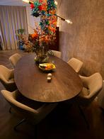 Eettafel mangohout 200cmx110cm, zo goed als nieuw!, Huis en Inrichting, Ophalen, 100 tot 150 cm, Mangohout, 200 cm of meer