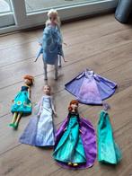 Frozen nokk/paard en poppen, Ophalen of Verzenden, Overige figuren, Zo goed als nieuw, Beeldje of Figuurtje