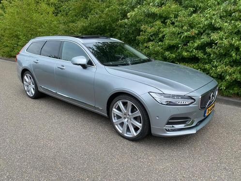 Volvo V90 2.0 T6 AWD Inscription Full options!, Auto's, Volvo, Bedrijf, Te koop, V90, 360° camera, 4x4, ABS, Achteruitrijcamera