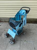 Honden buggy blauw, Ophalen, Gebruikt
