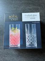 2 Royal van Kempen & Begeer cocktail glazen, Huis en Inrichting, Keuken | Servies, Glas of Glazen, Nieuw, Ophalen of Verzenden
