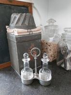 Olie en azijn setje, Ophalen of Verzenden, Zo goed als nieuw