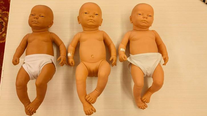 Levensechte poppen van The Doll Factory, Kinderen en Baby's, Speelgoed | Poppen, Gebruikt, Babypop, Ophalen of Verzenden