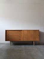 Vintage Deens dressoir in eiken, Huis en Inrichting, Kasten | Dressoirs, Ophalen, 150 tot 200 cm, Zo goed als nieuw, Vintage retro midcentury Deens design
