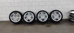 Audi A4 B8 winterset 18 inch, Banden en Velgen, Gebruikt, Personenwagen, Winterbanden