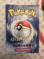 Pokemon spelregels boekje verise 2, Ophalen of Verzenden, Zo goed als nieuw