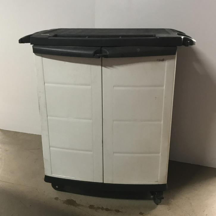 Kunststof gereedschapskar, Keter, 84x52x88 cm, Auto diversen, Autogereedschap, Gebruikt, Ophalen