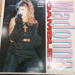 Maxi single 45Rpm  Madonna Gambler. Extended dance remix, Cd's en Dvd's, Vinyl | Pop, Ophalen of Verzenden, 1980 tot 2000, Zo goed als nieuw