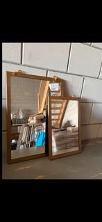 Spiegel in twee afmetingen | Eventueel in kleine partij, 100 tot 150 cm, Ophalen of Verzenden, Zo goed als nieuw, Rechthoekig