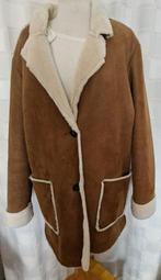 Damesjas herfst/winter C&A Maat 46 A06, Bruin, Maat 46/48 (XL) of groter, Nieuw, Ophalen of Verzenden