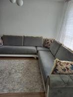 Complete bankset met kussens, Huis en Inrichting, Banken | Bankstellen, 250 tot 300 cm, Hoekbank, 75 tot 100 cm, Ophalen of Verzenden
