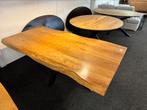 Acacia boomstamtafel 200x100x77 zo mee 250,-, Ophalen, RJ, Vijf personen of meer, Rechthoekig