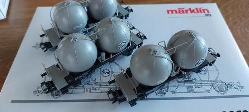 3 dlg Märklin NS cementbollenwagenset artnr 46623 in ovp, Hobby en Vrije tijd, Modeltreinen | H0, Zo goed als nieuw, Wagon, Wisselstroom