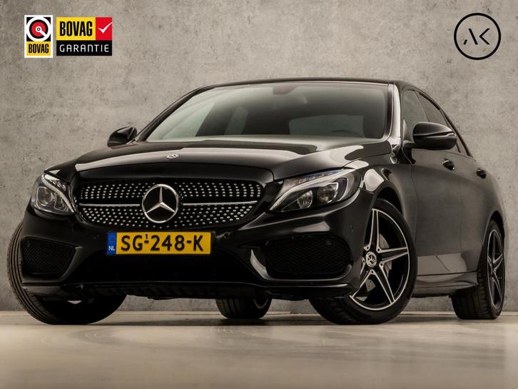 Mercedes-Benz C-Klasse 180 AMG Sport 157Pk Automaat (APPLE C, Auto's, Mercedes-Benz, Bedrijf, Te koop, C-Klasse, ABS, Achteruitrijcamera