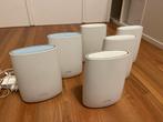 Netgear Orbi Tri-band Wifi Routers+Satallites bundel, Ophalen of Verzenden, Gebruikt, Router met modem
