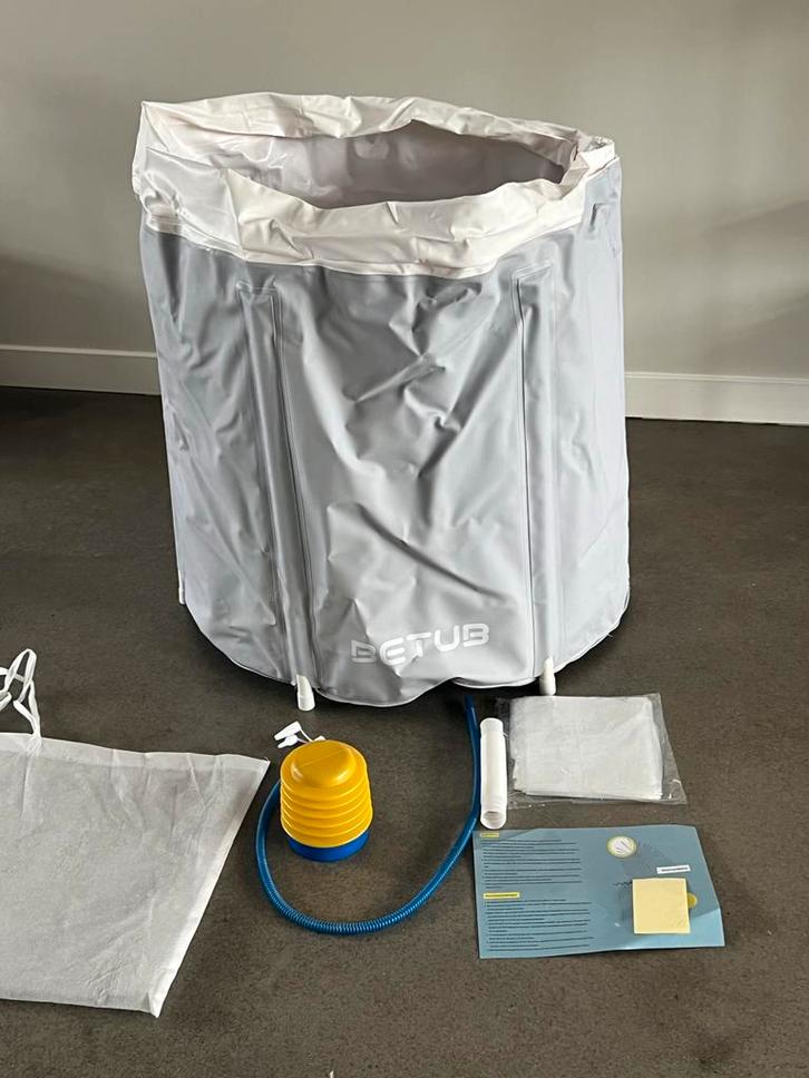 BETUB Opzetbad / IJsbad - Zo goed als nieuw!, Tuin en Terras, Bubbelbaden en Hottubs, Zo goed als nieuw, Opblaasbaar, Pomp, Ophalen of Verzenden