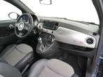 Fiat 500C T 86PK Cabrio Navi Pdc Airco via Android Auto Lmv, 86 pk, Gebruikt, Cabriolet, Leder en Stof