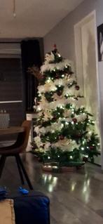Kunstkerstboom met ledverlichting, Ophalen, Gebruikt