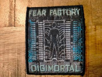 Fear Factory Digimortal vintage logo patch embleem  beschikbaar voor biedingen
