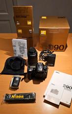Nikon D90 + Nikkor 18-200mm VR II set (7392 clicks), Ophalen, Spiegelreflex, Zo goed als nieuw, Nikon