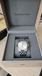 Hamilton Jazzmaster Gent Quartz 40mm, Sieraden, Tassen en Uiterlijk, Horloges | Heren, Overige merken, Staal, Staal, Polshorloge