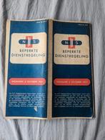 Beperkte dienstregelingen NS - 5 oct 1947, Ophalen of Verzenden, Gebruikt, Trein, Overige typen