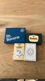 5 stokken kaarten biermerken, Ophalen of Verzenden, Zo goed als nieuw, Overige merken