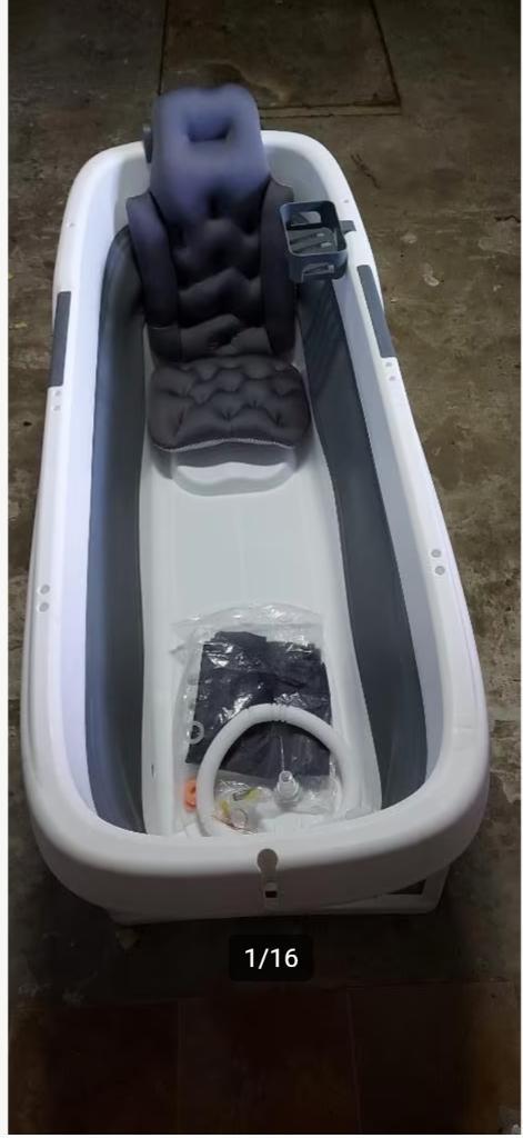 HelloBath Opvouwbaar bad - XXL Goliath (Comfort), Huis en Inrichting, Badkamer | Badkamermeubels, Nieuw, Overige typen, Minder dan 100 cm