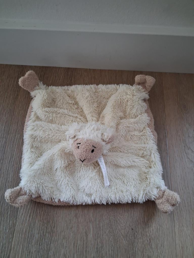 Knuffeldoekje Happy Horse schaap lam lammy L752, Kinderen en Baby's, Speelgoed | Knuffels en Pluche, Ophalen of Verzenden, Zo goed als nieuw