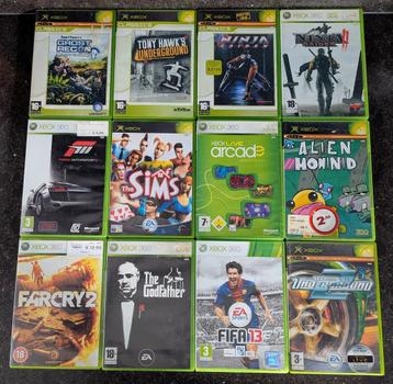 XBOX360 GAMES PAKKET  beschikbaar voor biedingen
