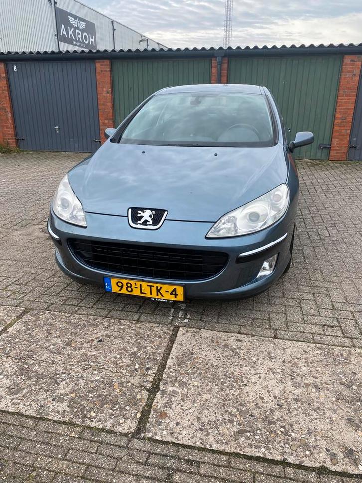 Peugeot 407 2.0 16V 2004 airco/pdc/cruise goede auto, Auto's, Peugeot, Bedrijf, Benzine, C, Sedan, Handgeschakeld, Geïmporteerd