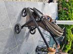Dubatti kinderwagen groen, Kinderen en Baby's, Kinderwagens en Combinaties, Gebruikt, Verstelbare duwstang, Ophalen, Kinderwagen