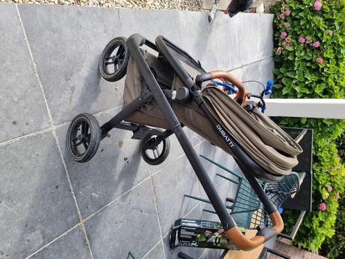 Dubatti kinderwagen groen, Kinderen en Baby's, Kinderwagens en Combinaties, Gebruikt, Kinderwagen, Overige merken, Luchtbanden
