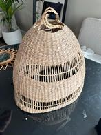 Mooie Lampenkap - Natuurlijke Look, Beige, Rond, Ophalen of Verzenden, Zo goed als nieuw